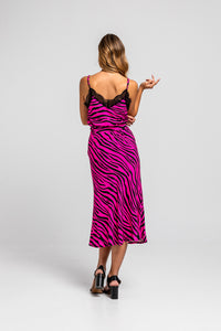 Falda Évase PINK SAFARI