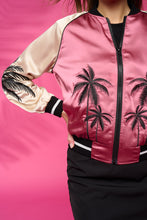 Cargar imagen en la galeria Chaqueta Bomber Roller palmeras
