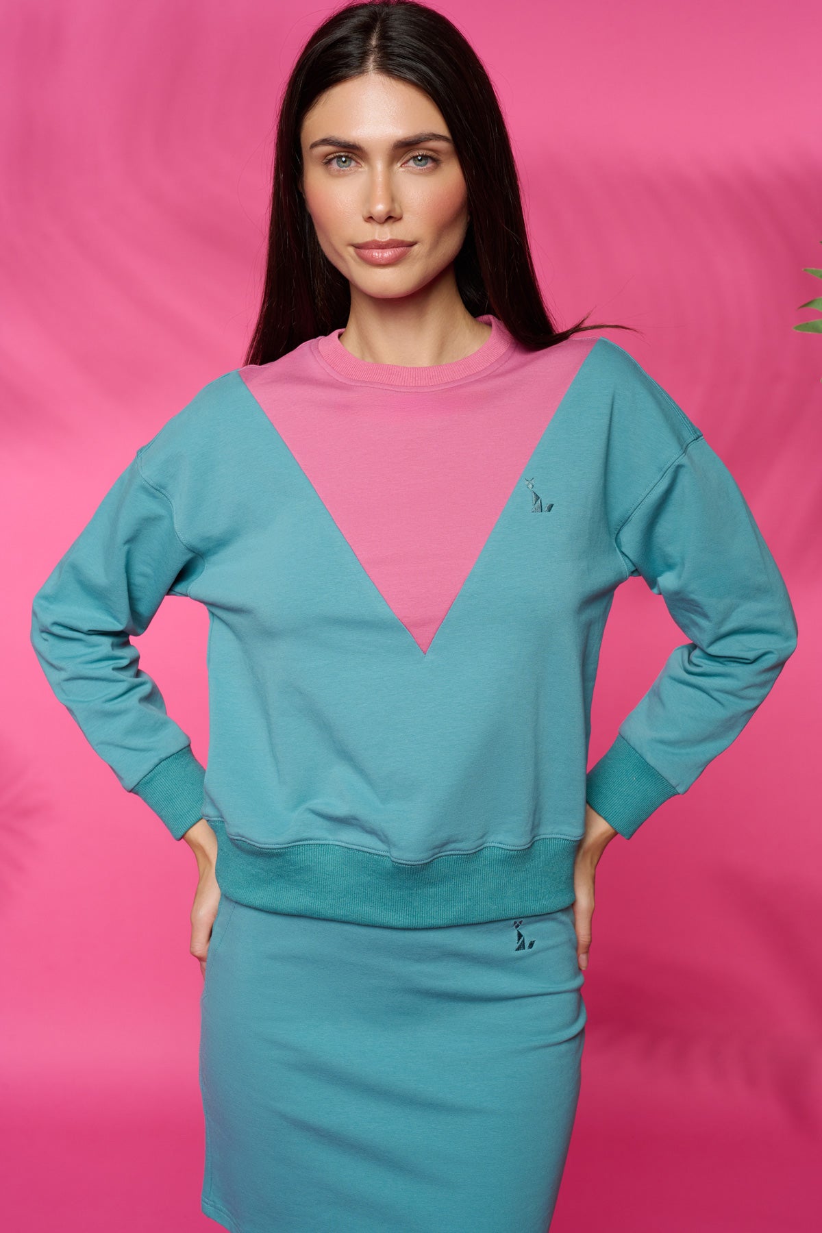 Sudadera Bicolor Haley