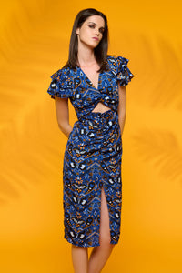 Vestido cut out COYOTE