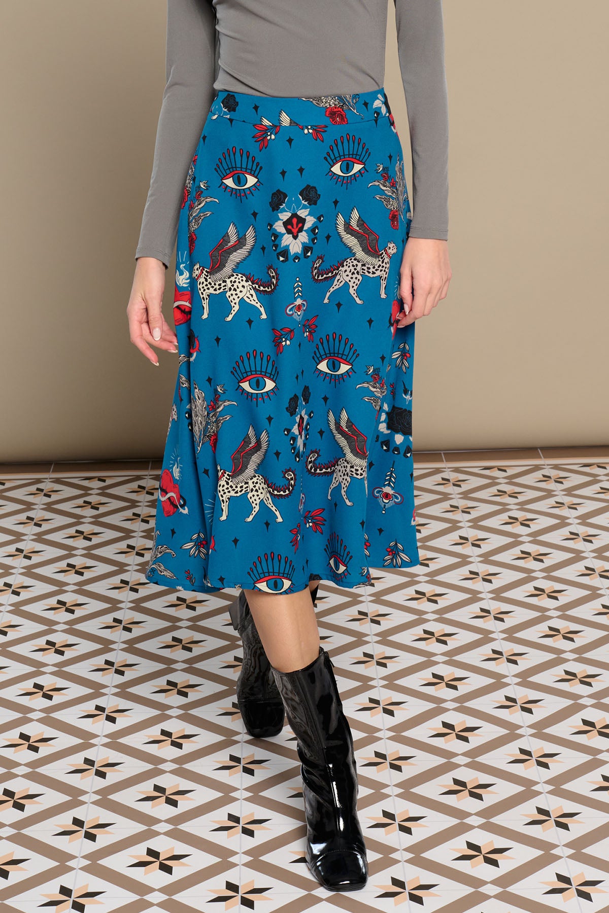 FALDA MIDI Cinnia