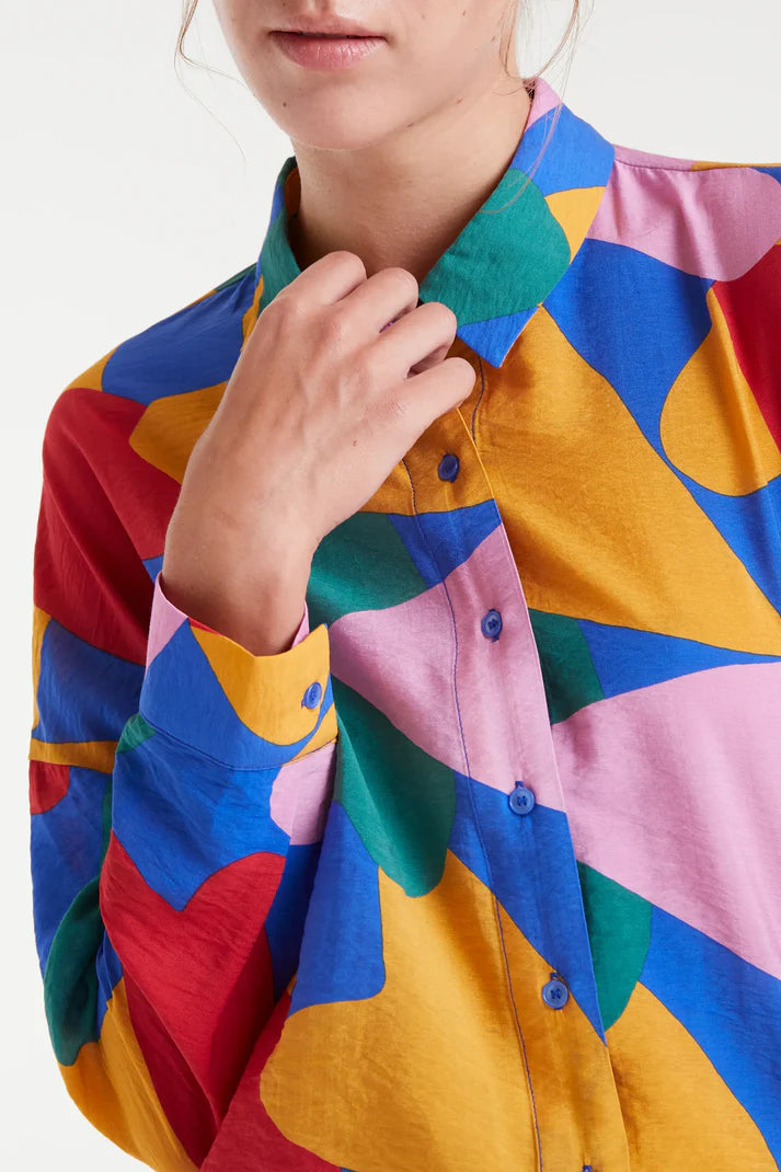 CAMISA CORAZÓN MULTICOLOR
