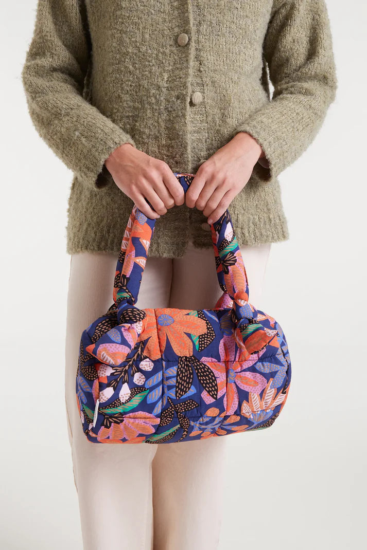 BOLSO ACOLCHADO FLORES DE OTOÑO