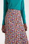 FALDA MIDI FLORES MINI