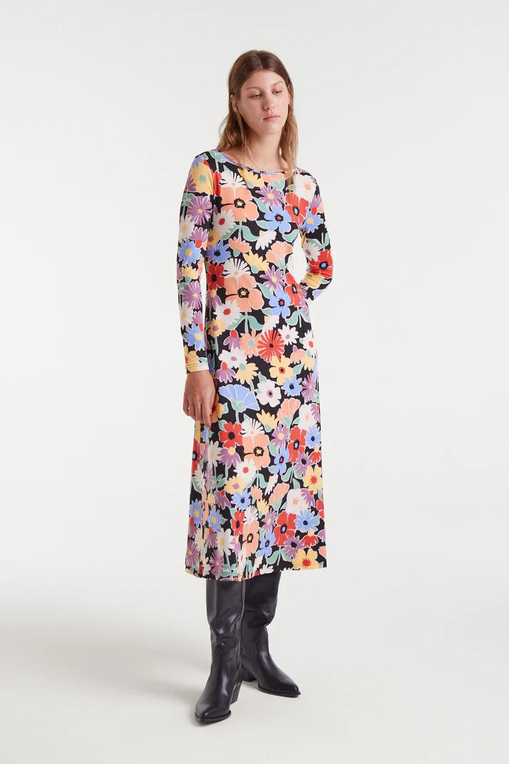 VESTIDO MAXI FLORES