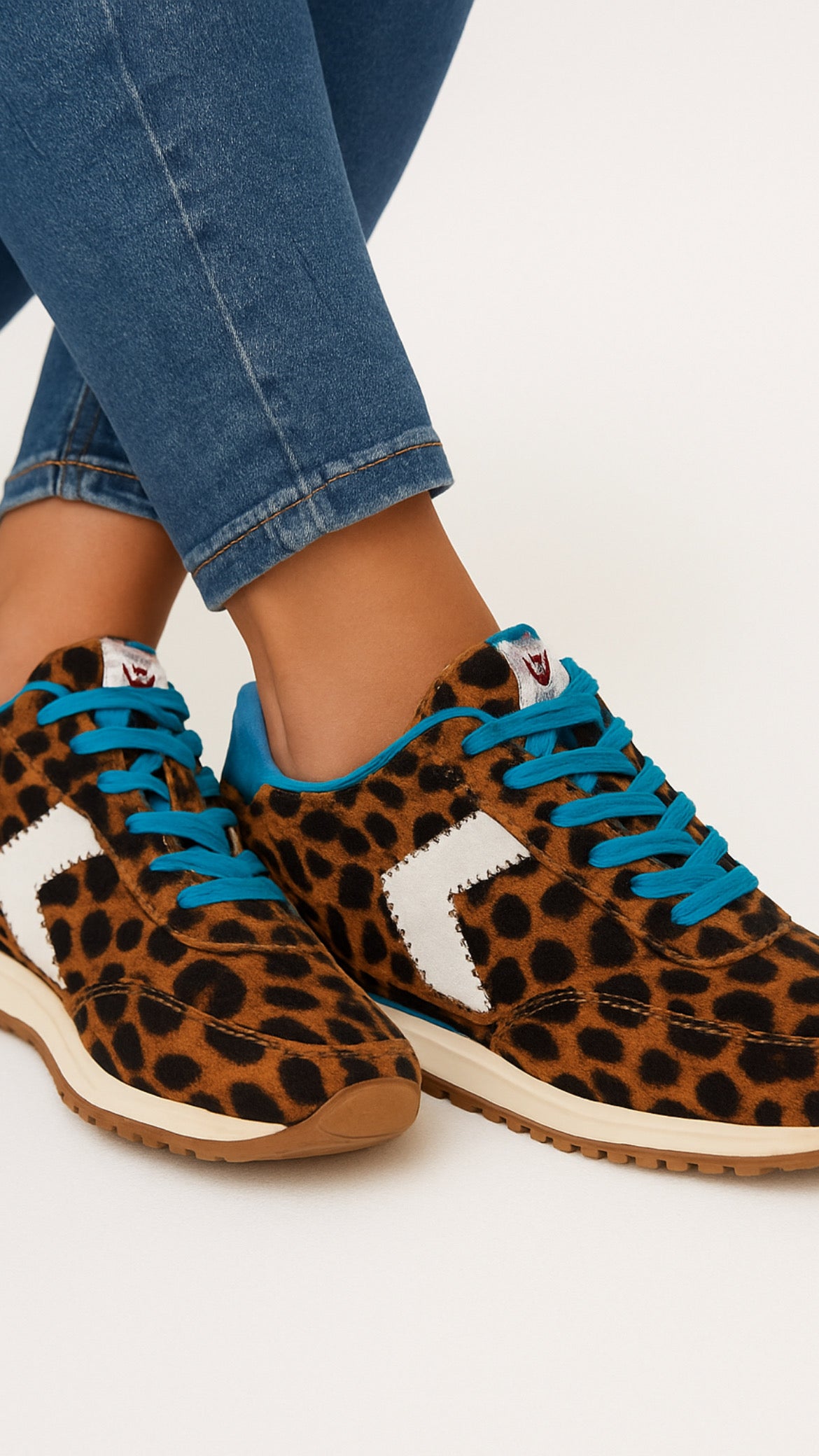 DEPORTIVAS LEOPARDO AZUL