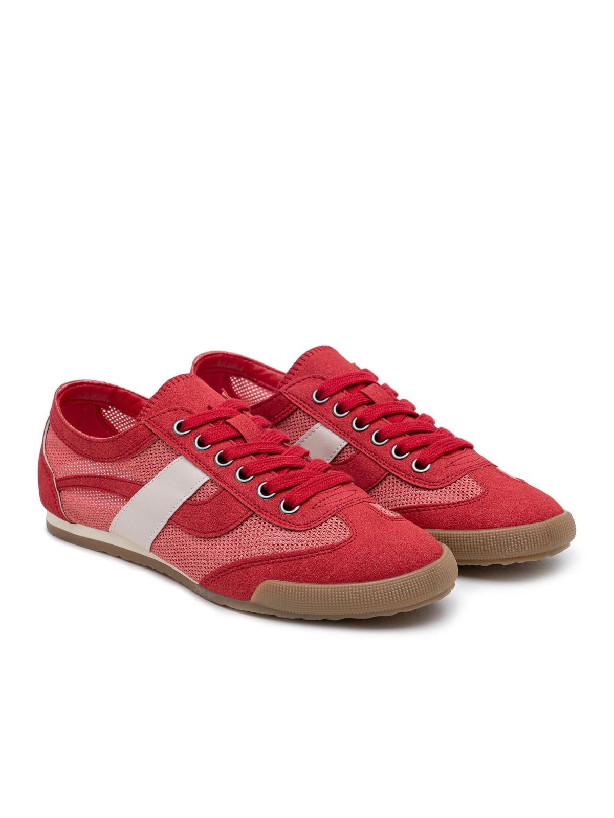 TENIS REJILLA ROJO