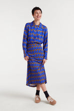 Cargar imagen en la galeria CAMISA GEOMETRIC AZUL
