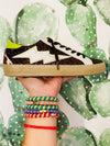 TENIS GLITTER CAFÉ