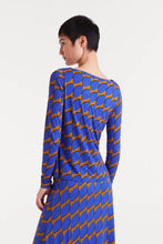 Cargar imagen en la galeria TOP GEOMÉTRICO AZUL
