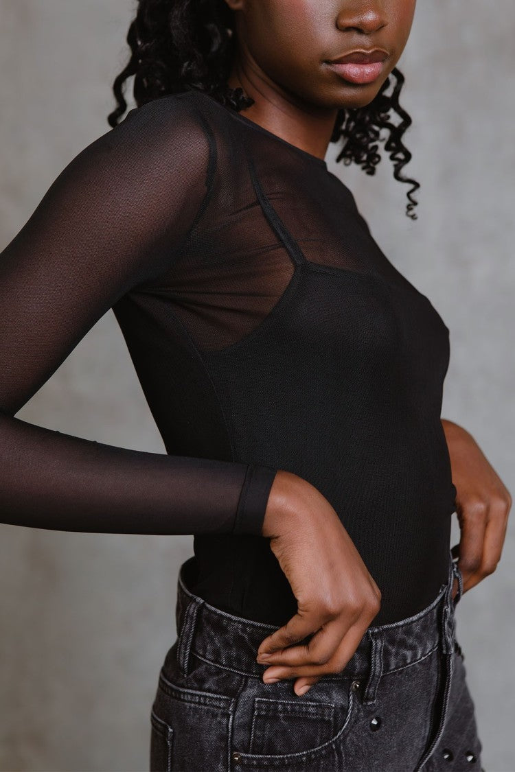 TOP GIACINTA NEGRO