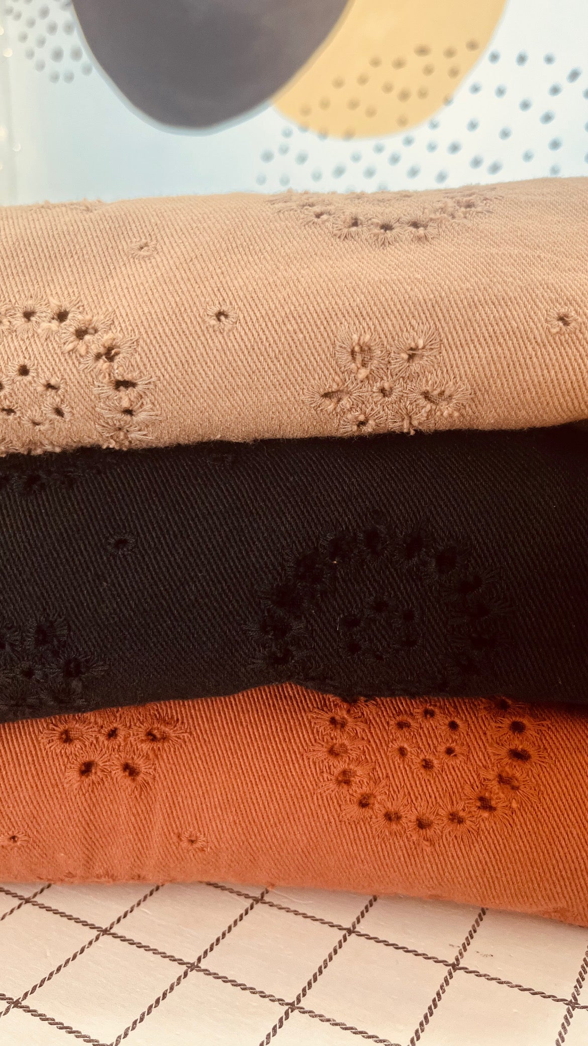 CHAQUETA TROQUELADA Vaquera