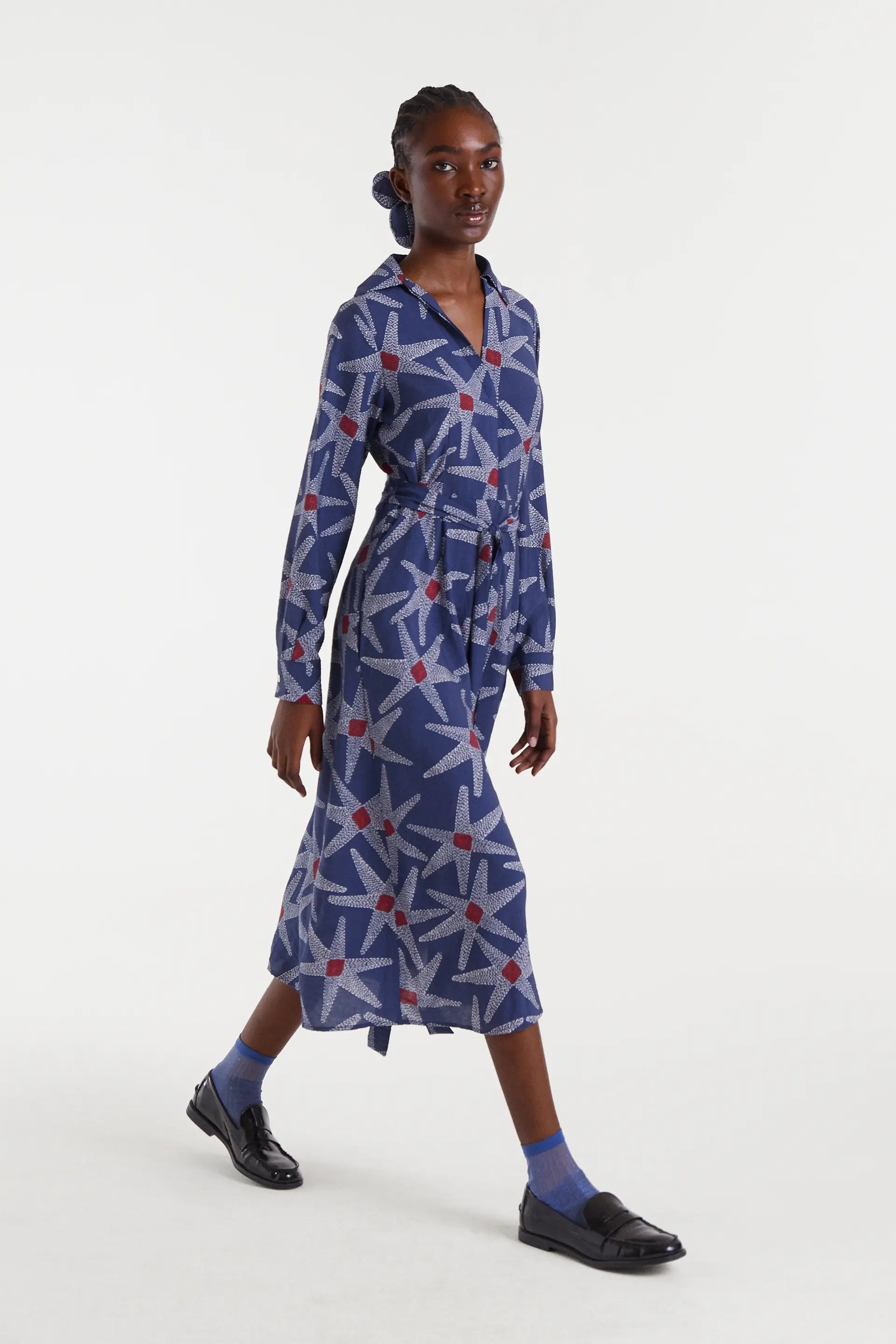 VESTIDO CAMISERO ESTRELLA DE MAR