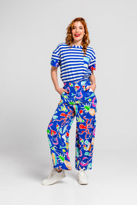 Pantalón culotte tapeando