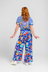 Pantalón culotte tapeando