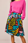 FALDA vuelo Multicolor
