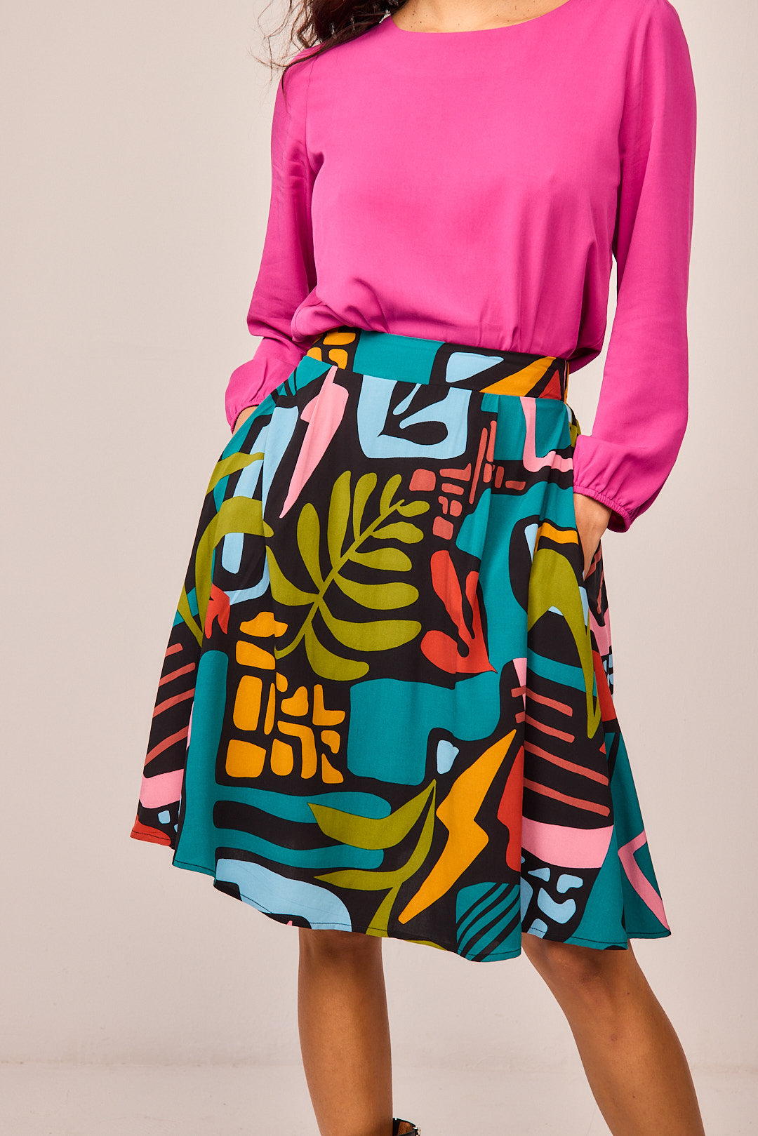 FALDA vuelo Multicolor