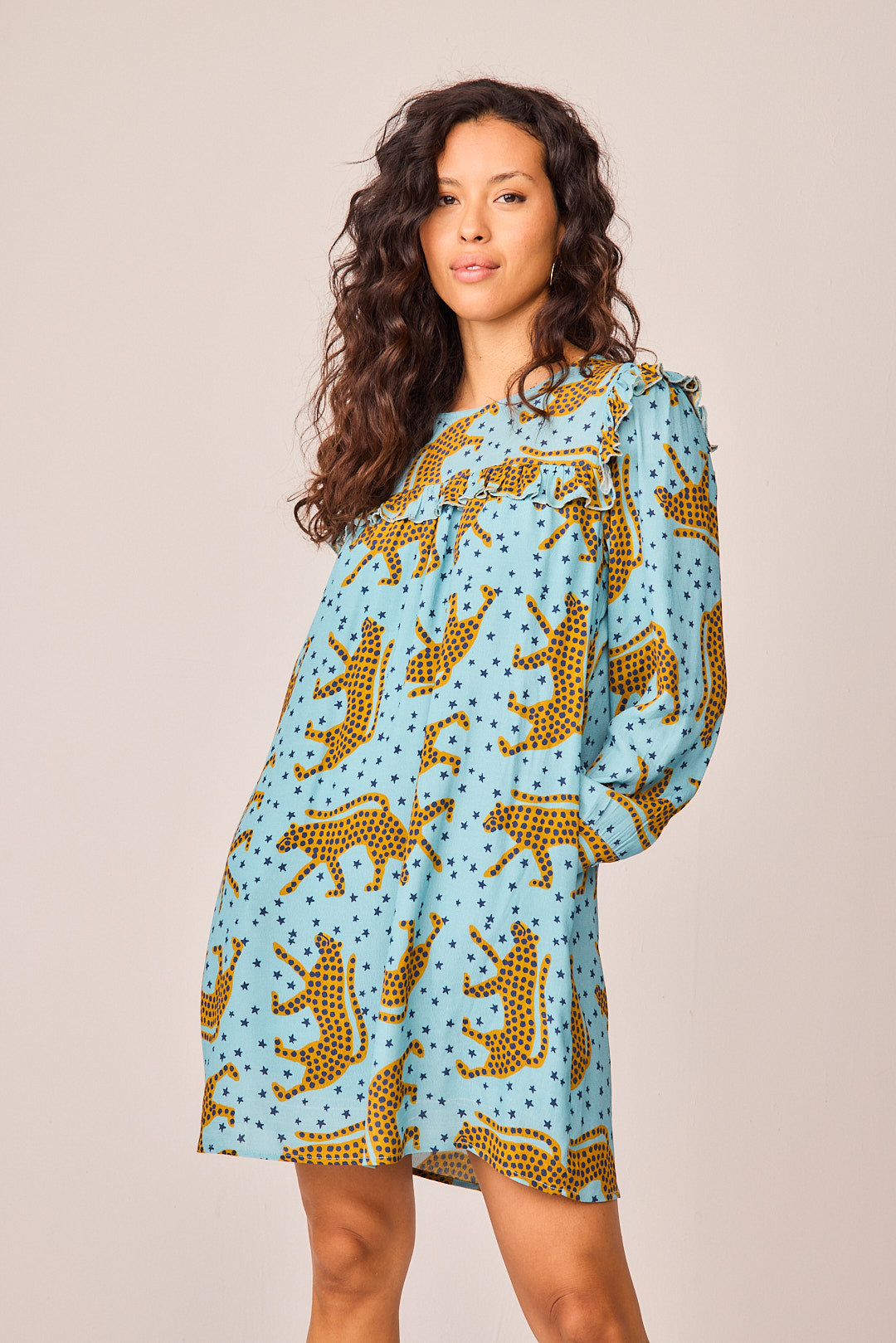 VESTIDO corto Guepardos